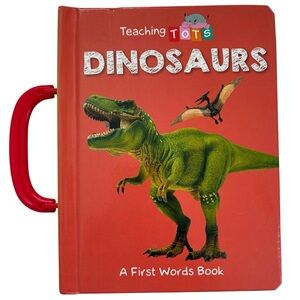🎉6/$20 ‘DINOSAURS’ BOARD BOOK CHILDREN’S TODDLER WORD BOOK
